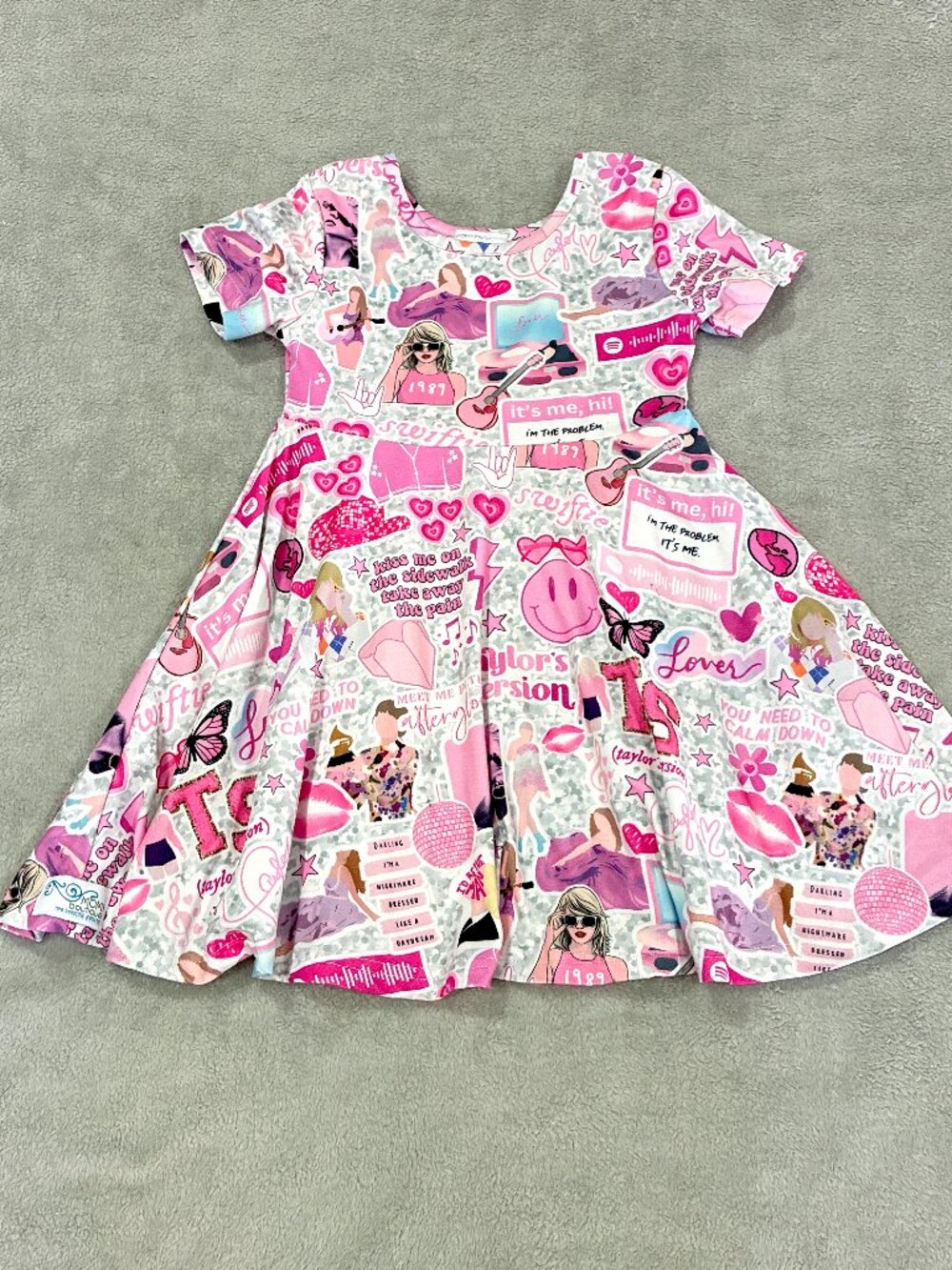 Taylor Swift Baby Doll Dress Girls Size 4
